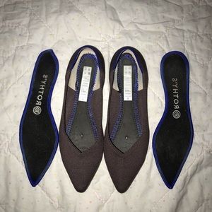 Size 8.5 Mink Colored Rothy’s Point